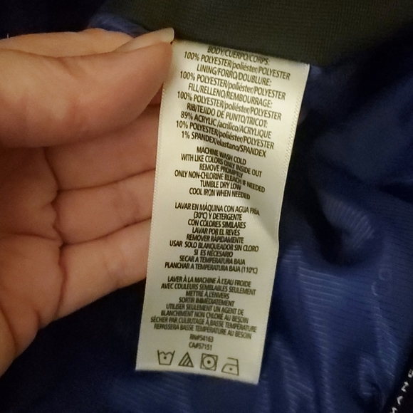 Calvin Klein Performance Vest Puffer Blue - Picture 7 of 10